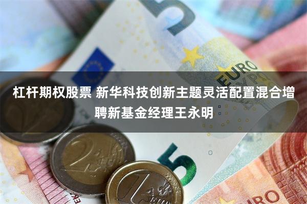 杠杆期权股票 新华科技创新主题灵活配置混合增聘新基金经理王永明