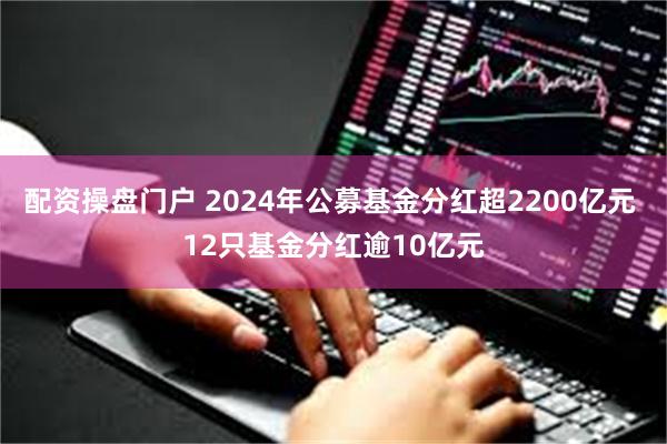 配资操盘门户 2024年公募基金分红超2200亿元 12只基金分红逾10亿元