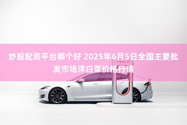 炒股配资平台哪个好 2025年6月5日全国主要批发市场洋白菜价格行情