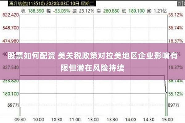 股票如何配资 美关税政策对拉美地区企业影响有限但潜在风险持续