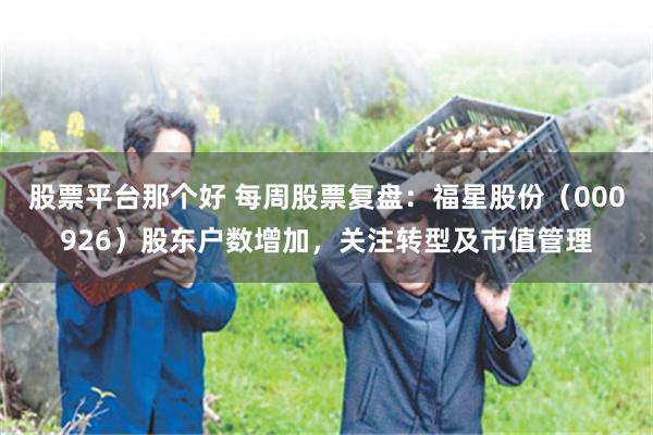 股票平台那个好 每周股票复盘：福星股份（000926）股东户数增加，关注转型及市值管理