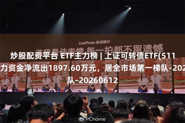 炒股配资平台 ETF主力榜 | 上证可转债ETF(511180)主力资金净流出1897.60万元，居全市场第一梯队-20260612
