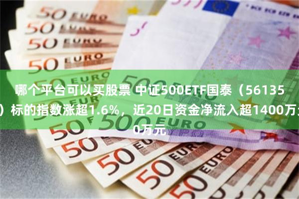 哪个平台可以买股票 中证500ETF国泰（561350）标的指数涨超1.6%，近20日资金净流入超1400万元